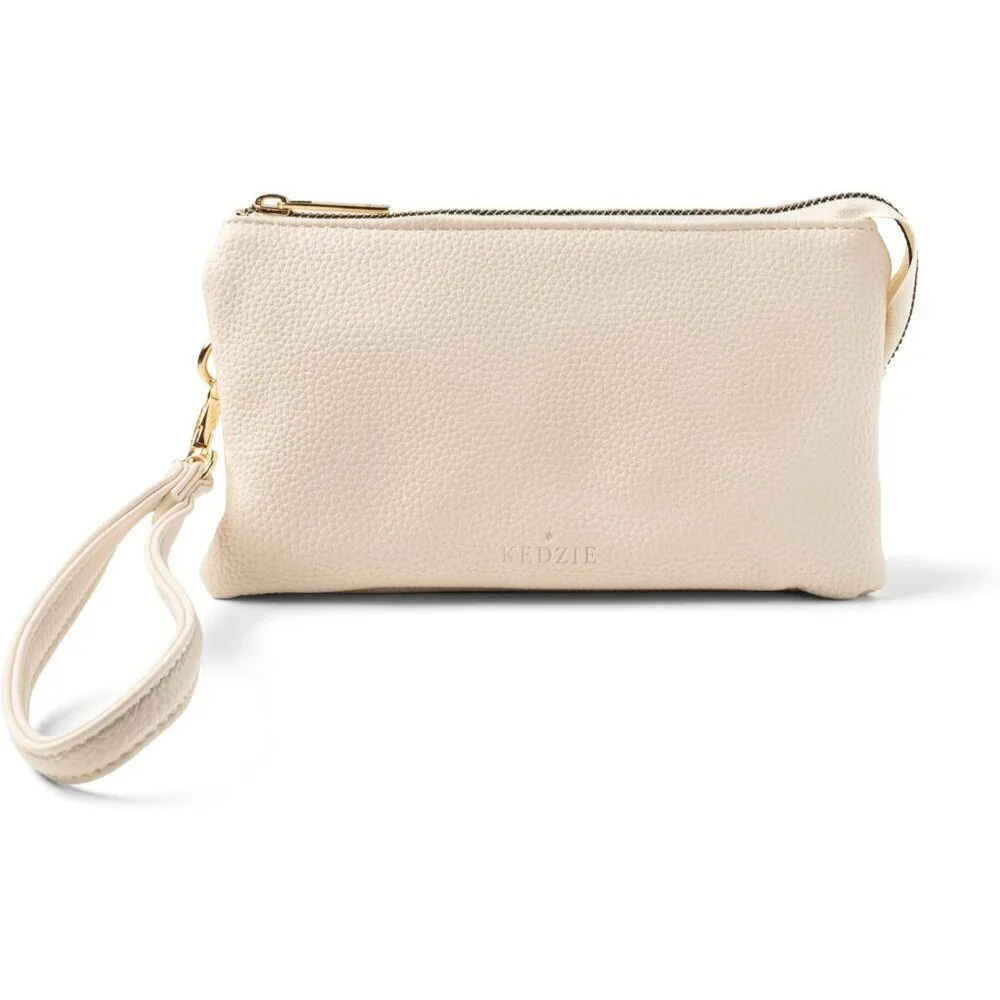 Vegan Leather Crossbody Purse Wallet Women’s Organizer Compact
